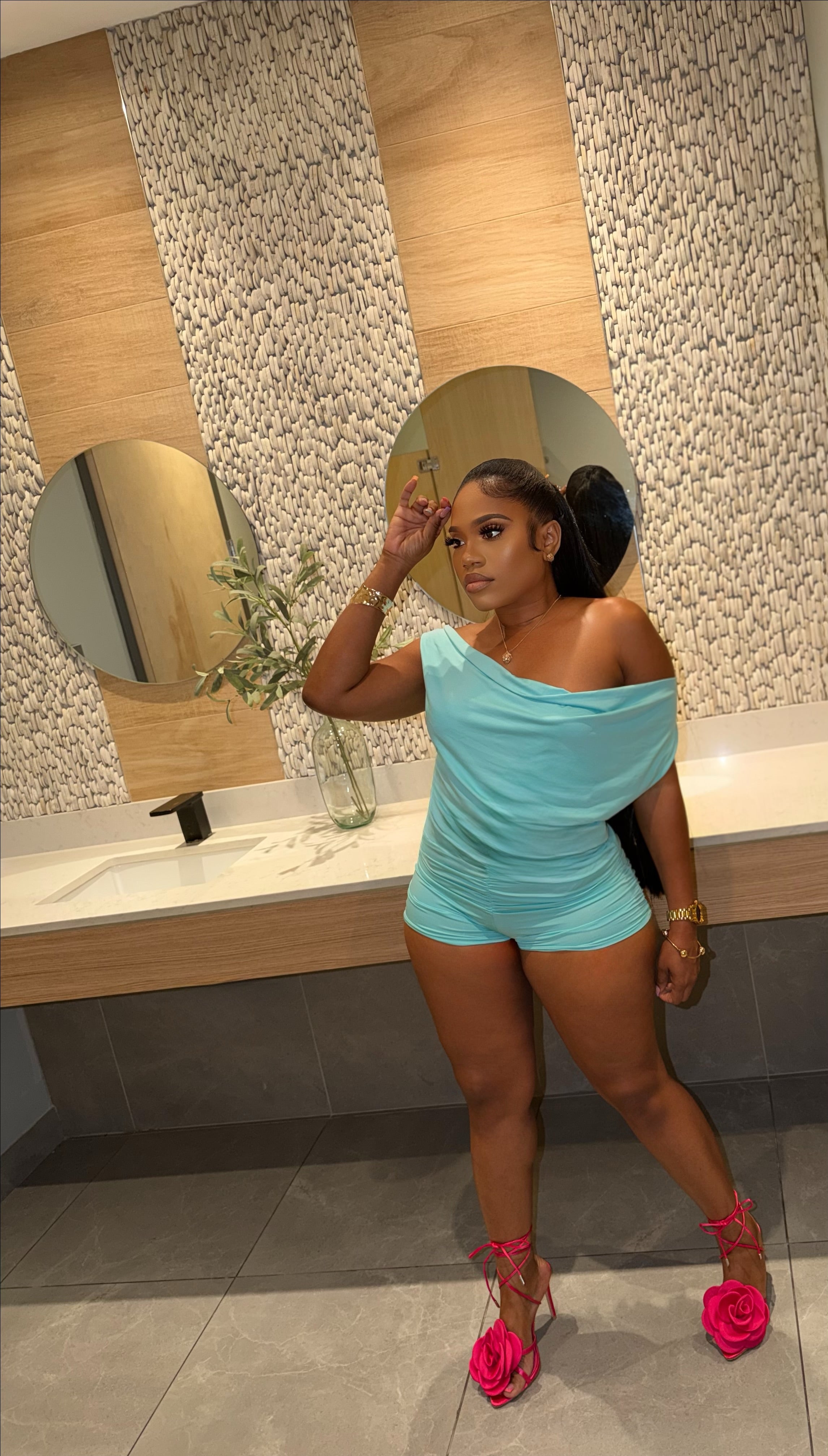 Island Paradise Shorts Set