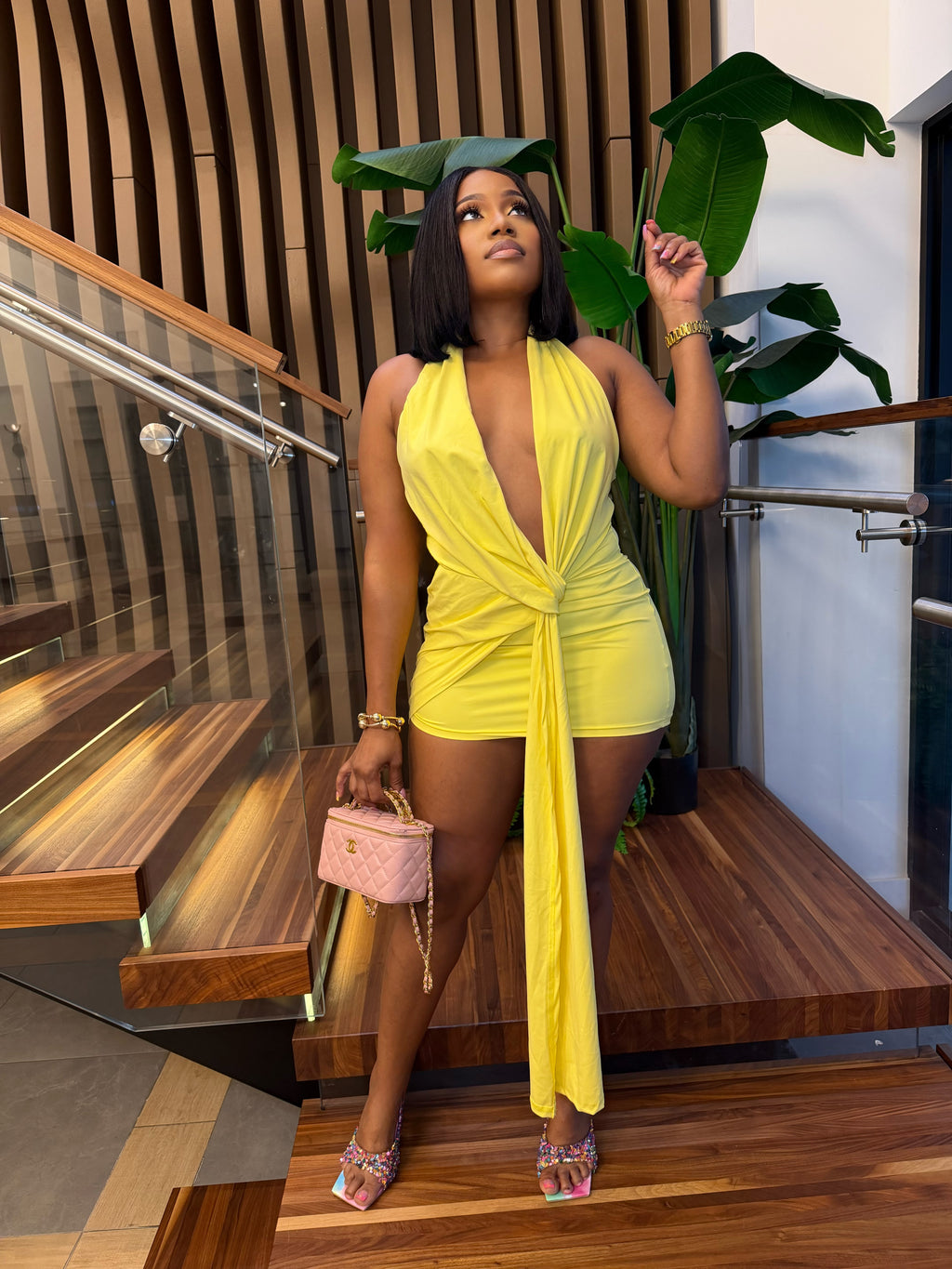 All the Attention Mini Dress