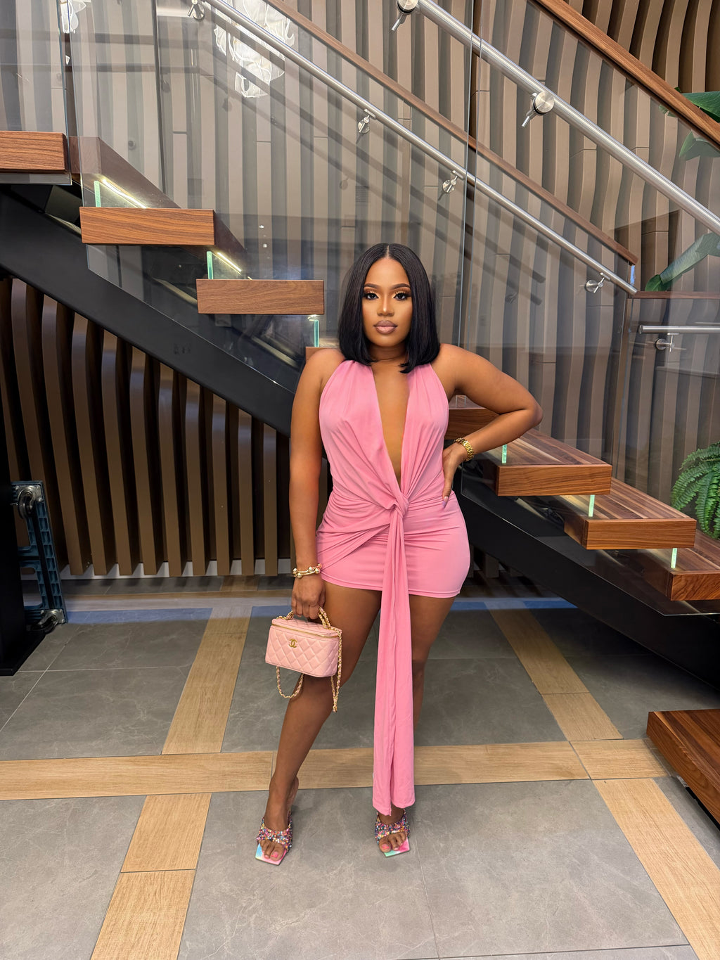 All the Attention Mini Dress