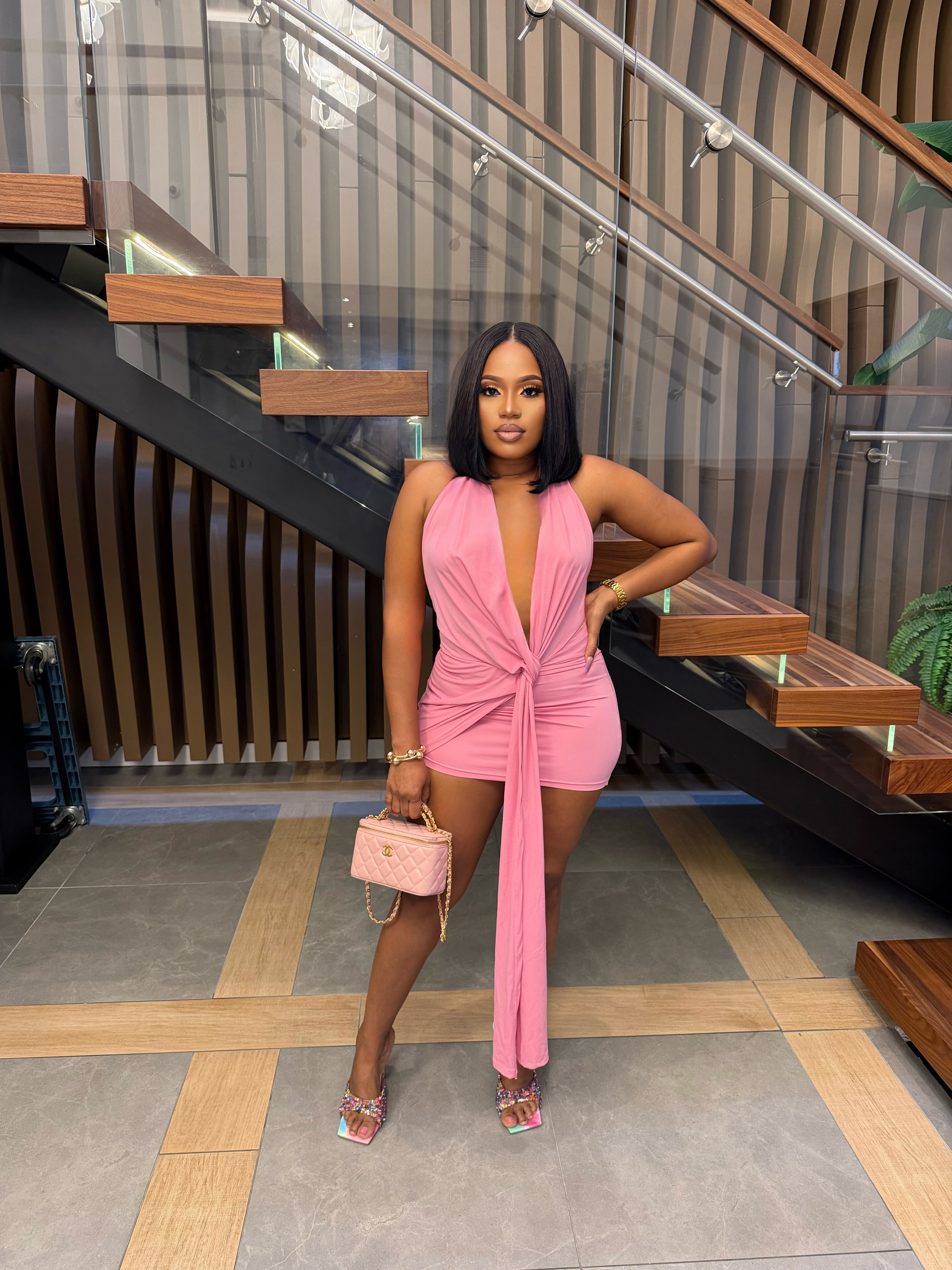 All the Attention Mini Dress