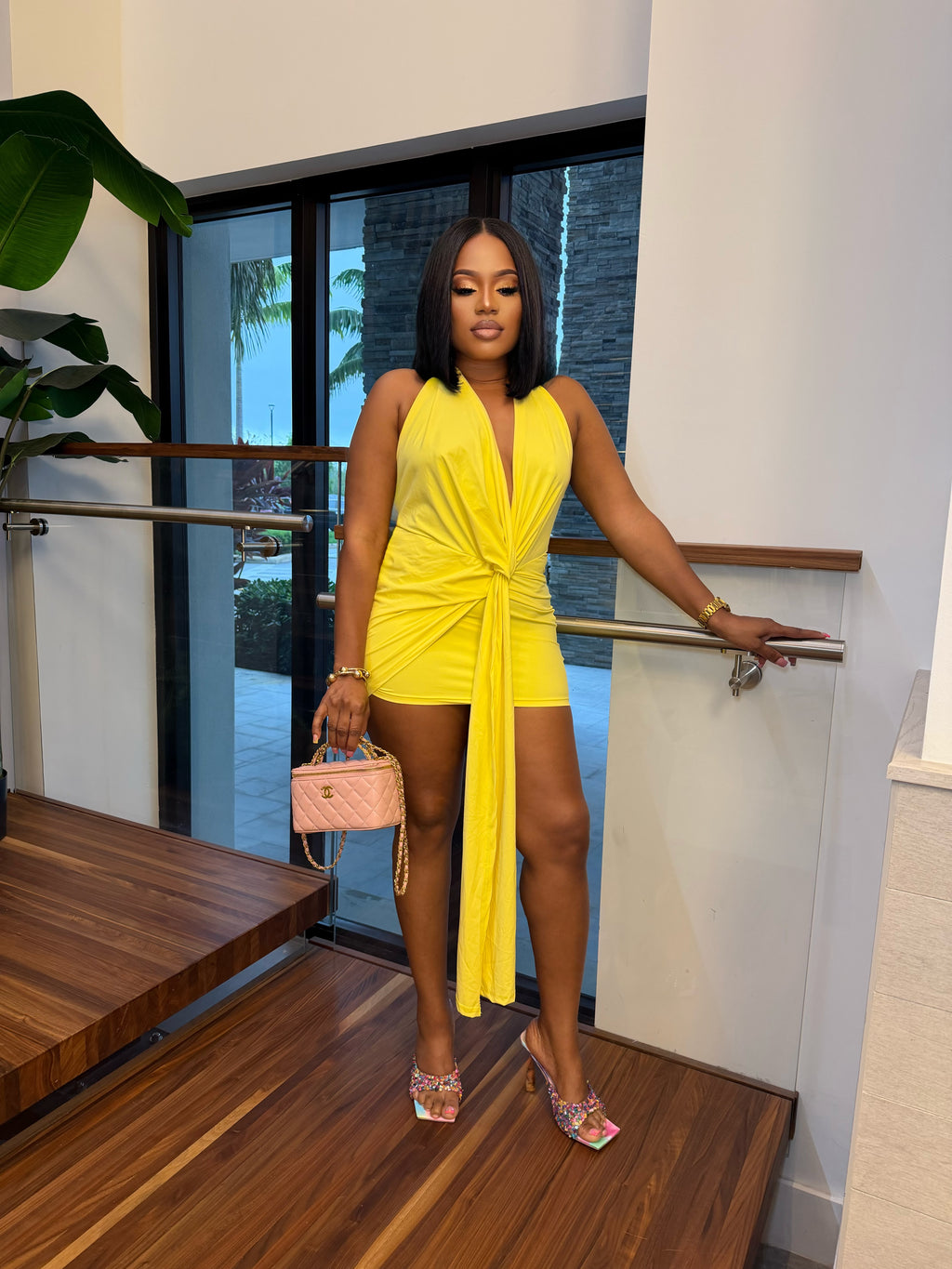 All the Attention Mini Dress