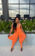 Coastal Vibes Knit Jumpsuit