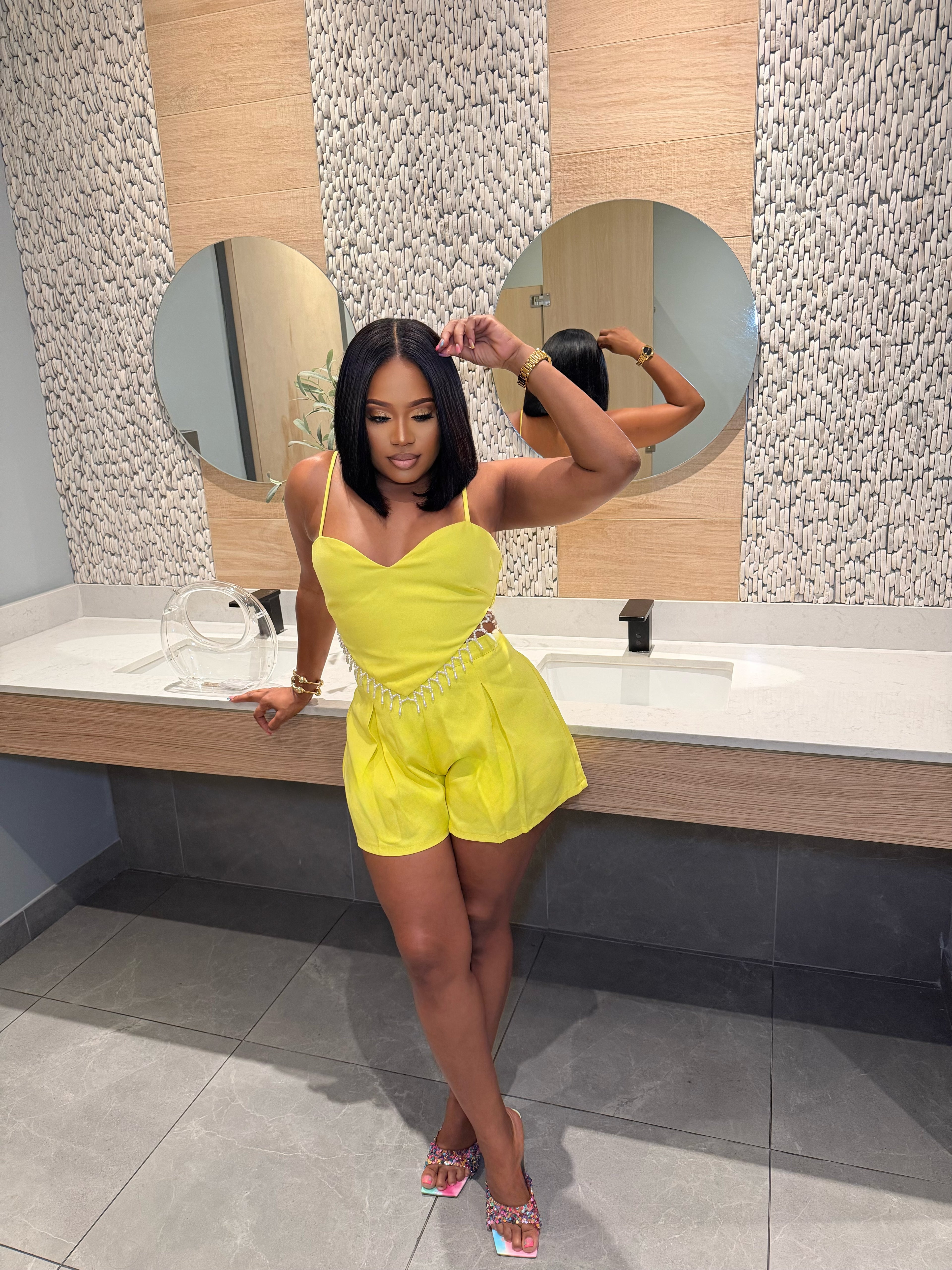 Lola Sweetheart Shorts Set