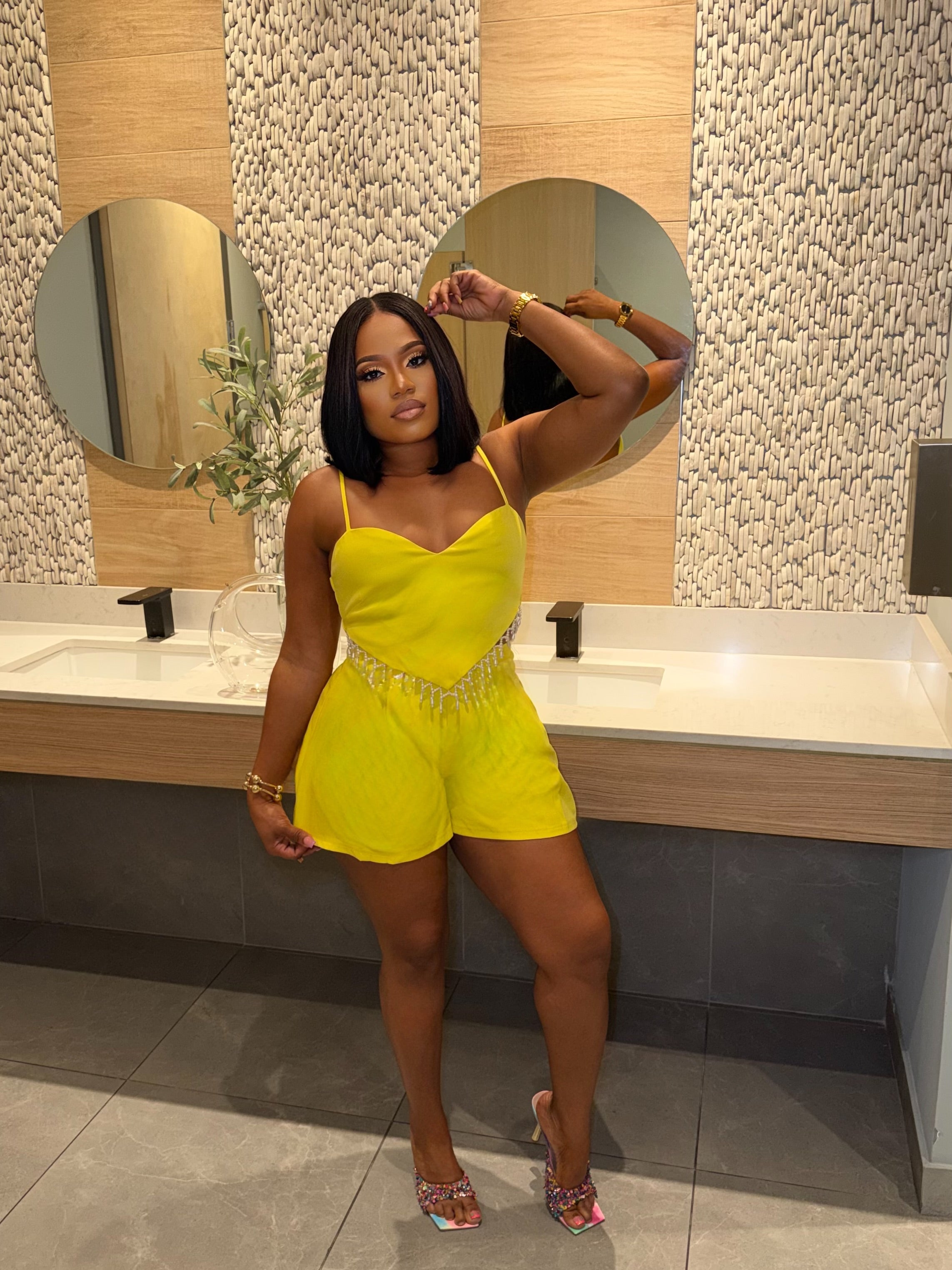 Lola Sweetheart Shorts Set