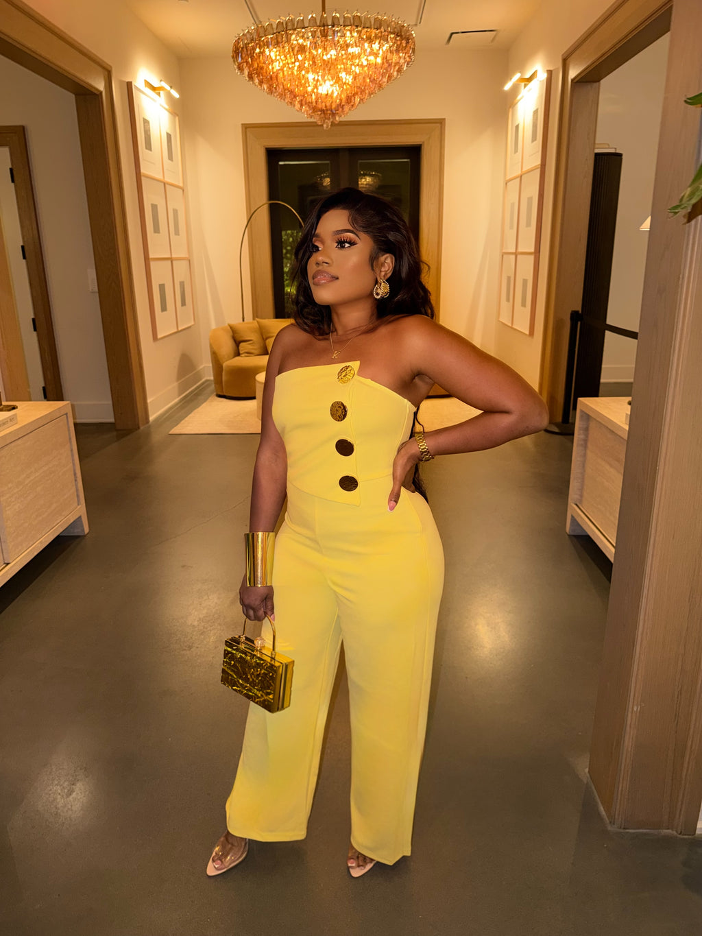 Soleil Asymmetrical Jumpsuit