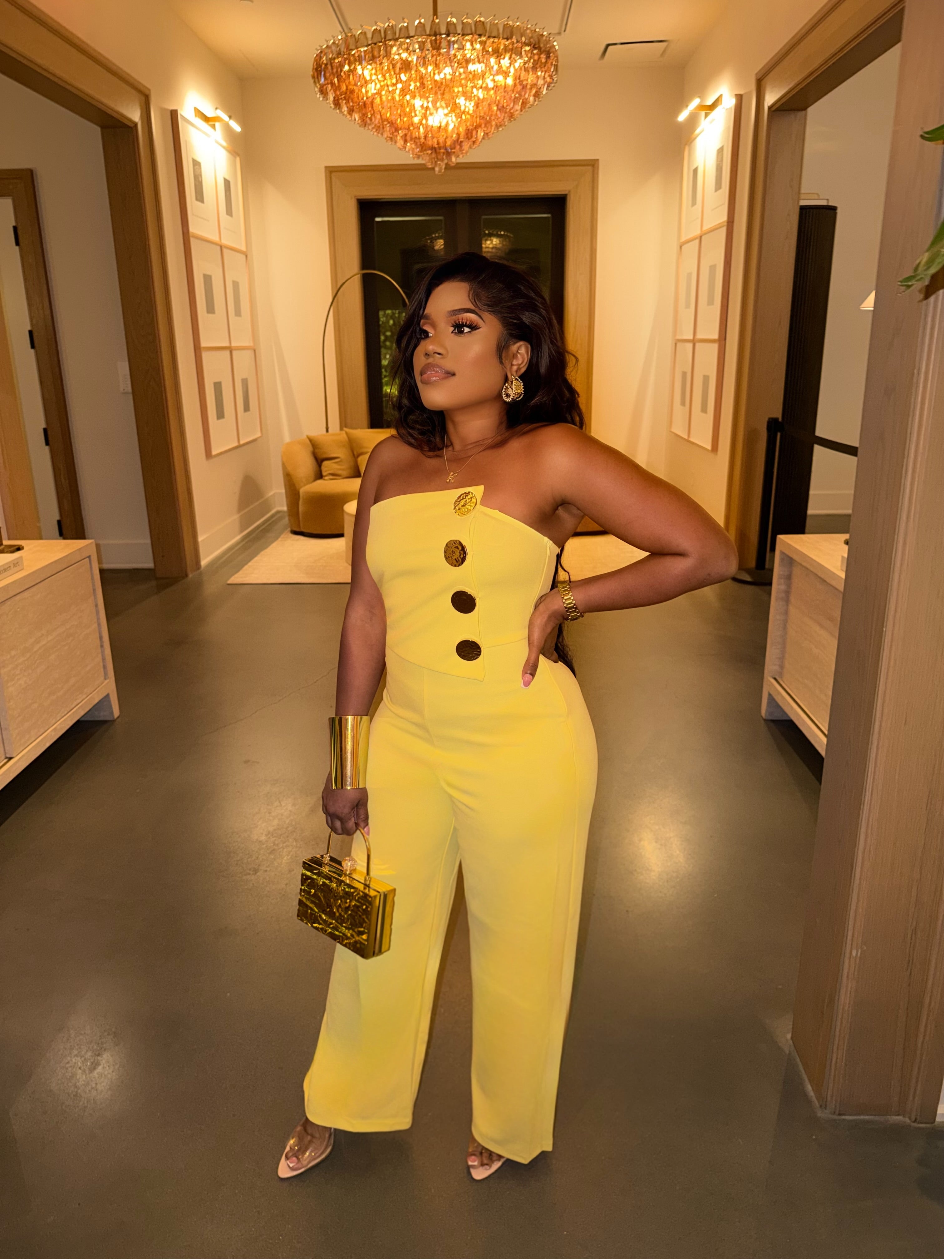 Soleil Asymmetrical Jumpsuit