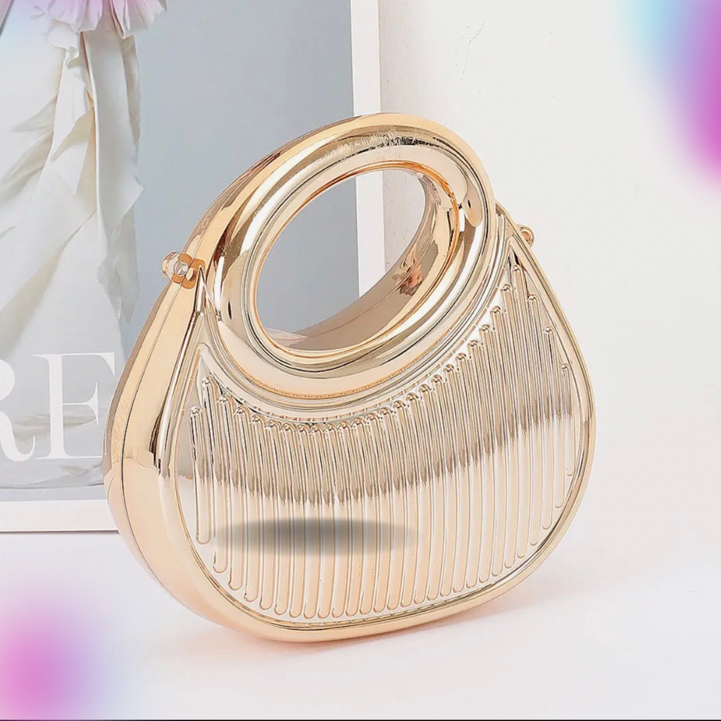 Golden Muse Mini Clutch