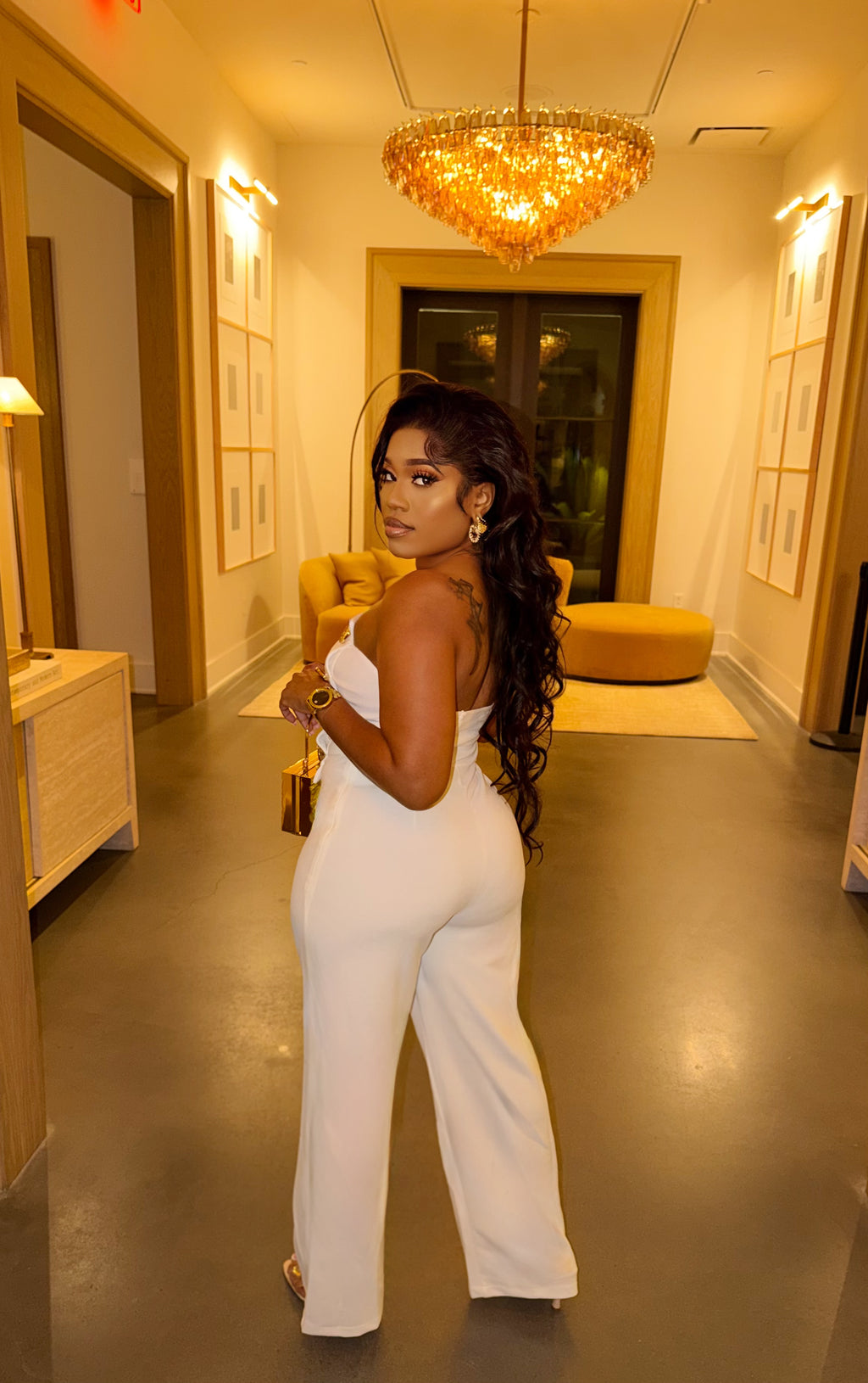 Soleil Asymmetrical Jumpsuit