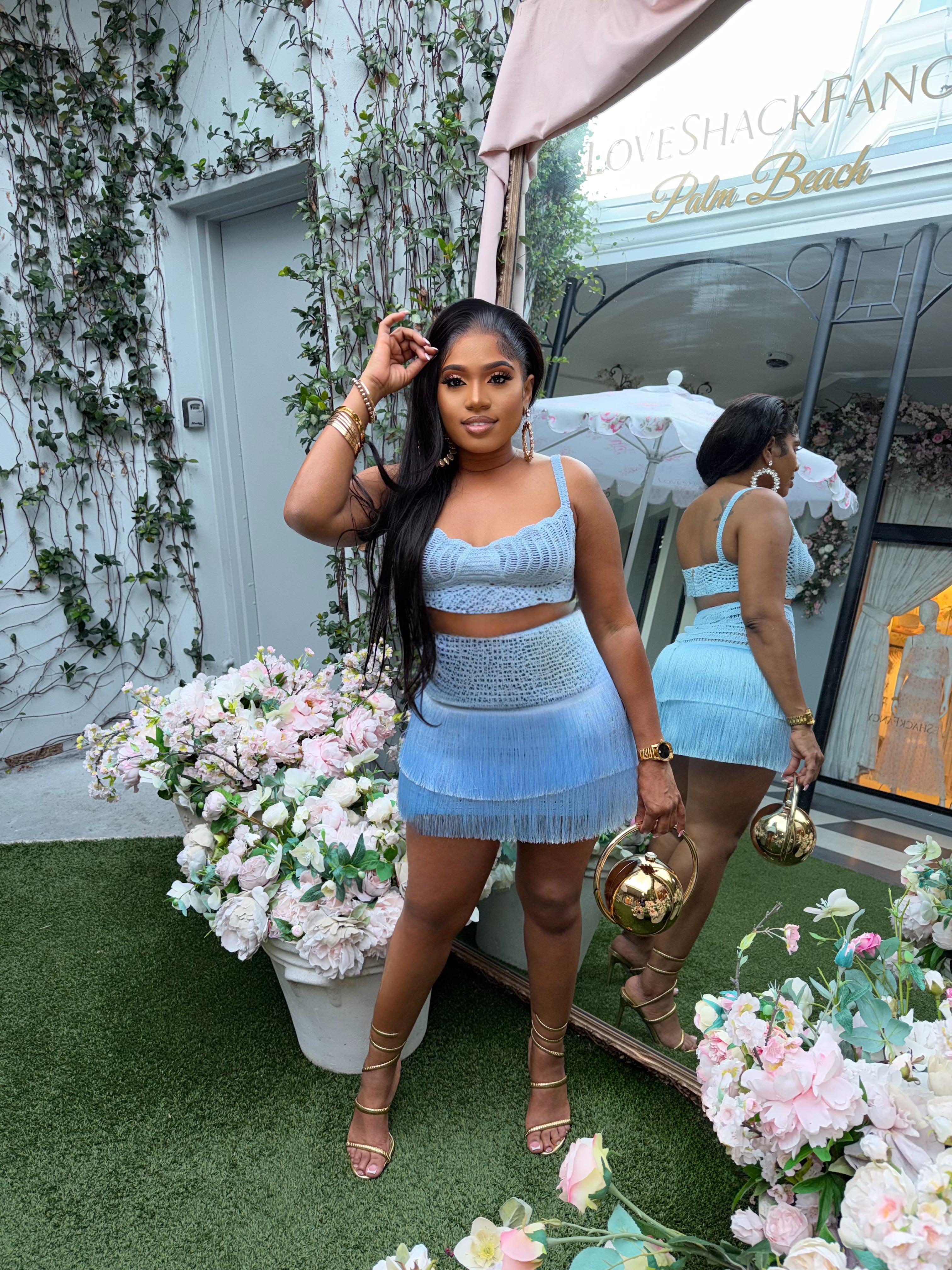 Heaven Sent Skirt Set