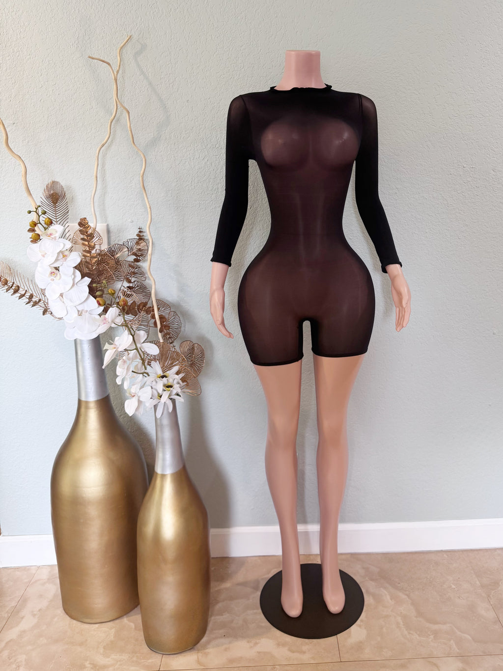 Midnight Temptation Romper