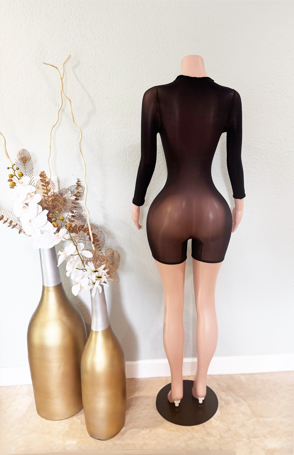 Midnight Temptation Romper